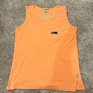PINK orange tank top